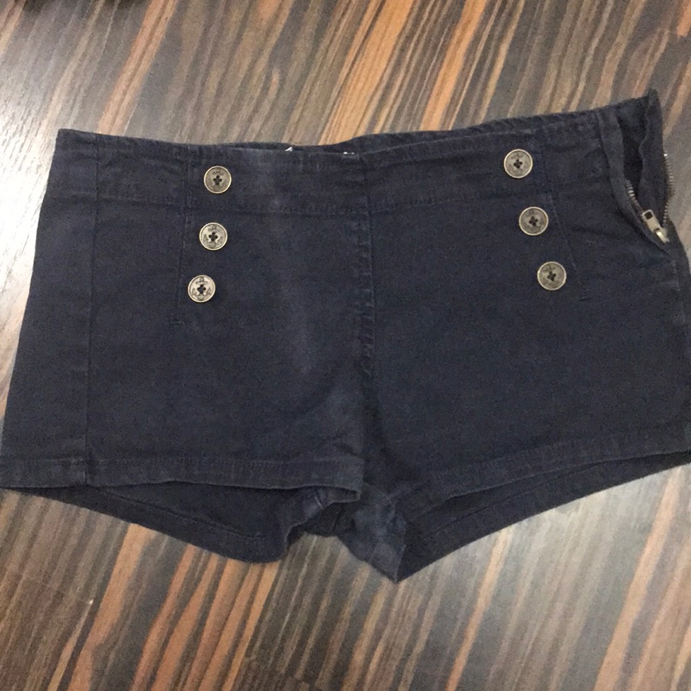 Navy shorts